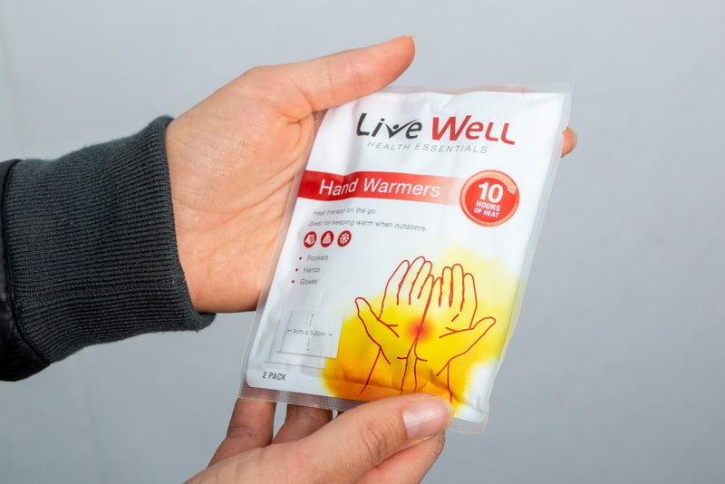 Live Well Instant Hand Warmers 10 hours of Heat