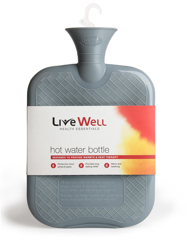 Live Well Health Essentials Hot Water Bottle