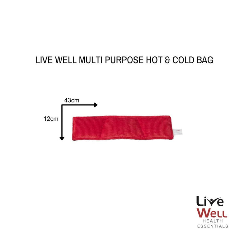 Live Well Health Essentials Multi purpose hot and cold therapy bag dimensions