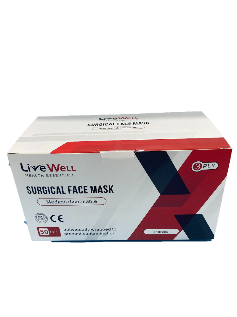 Live Well Health Essentials Surgical Masks