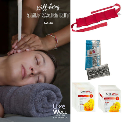 Live Well Health Essentials Well being self care hamper